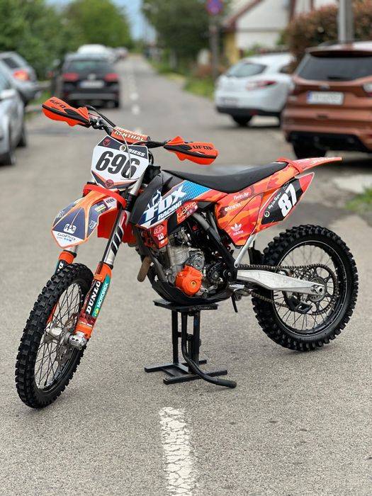 Vănd KTM 350 SX-F 2014 injecție impecabil/Pornire buton/2950€neg!