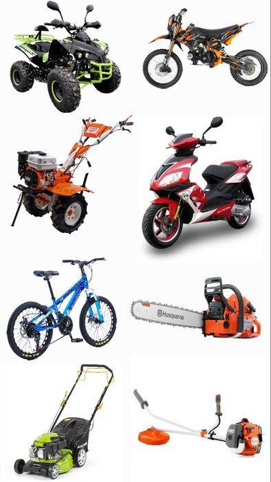 REPATAȚII scutere, drujbe, biciclete, ATV etc.