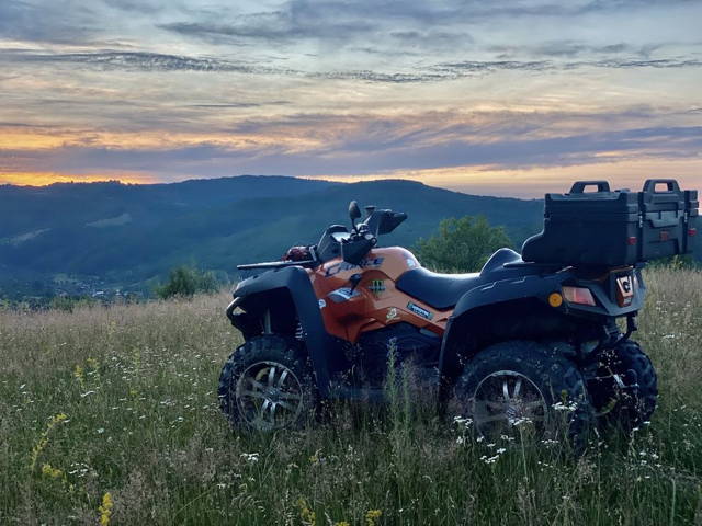 CF Moto 820 LE 4X4 - 64CP fara limitator! Carlig + troliu + ladă