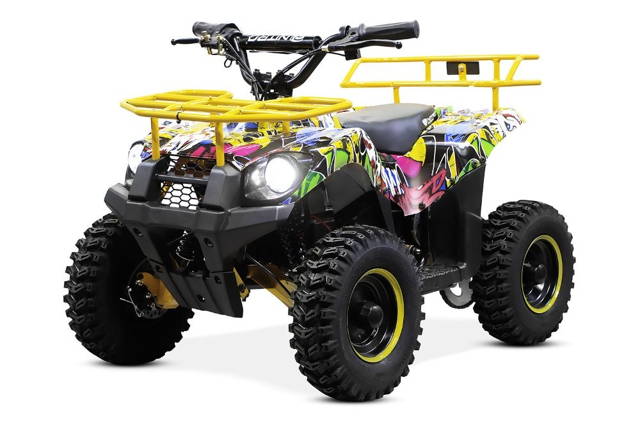 ATV electric NITRO ECO Torino Cross 800W 36V #Galben