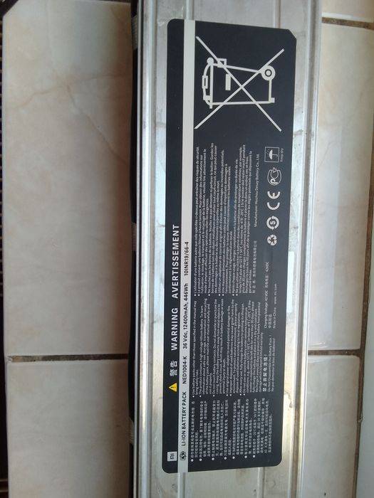 Baterie trotineta electrica xaomi pro 2 aproape noua