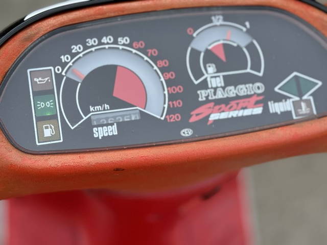 Piaggio NRG 49 cm in 2 timpi