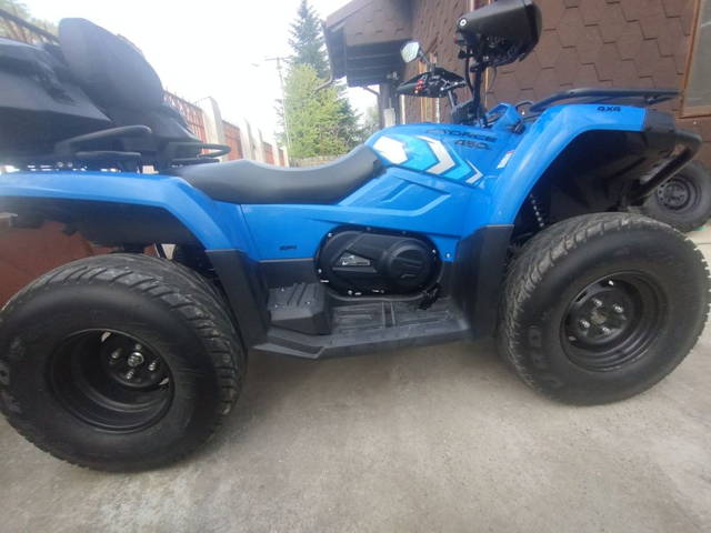 CF Moto 450l t3b schimb cu duster 4x4