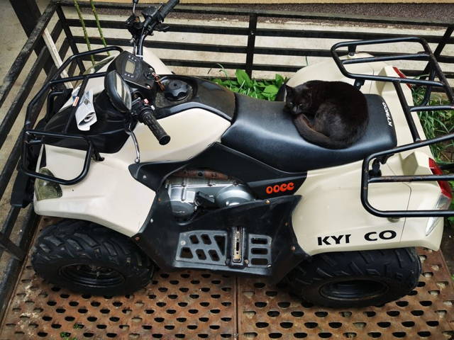 Kimko MXU 300cc - tracțiune cardan. An 2006
