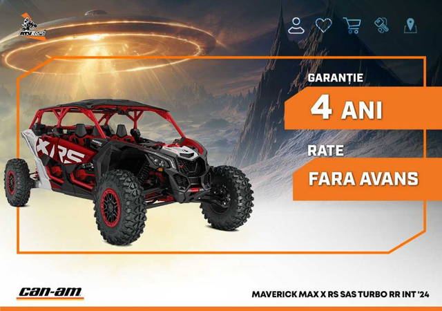 SXS Can-Am Maverick MAX X RS SAS Turbo RR INT '24