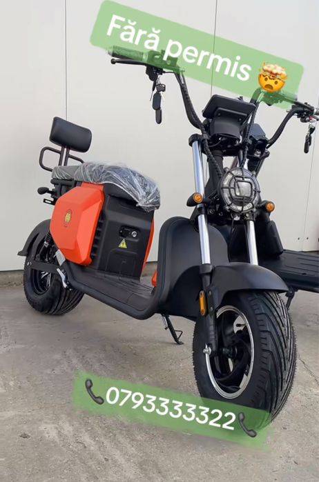 Scuter electric fara permis