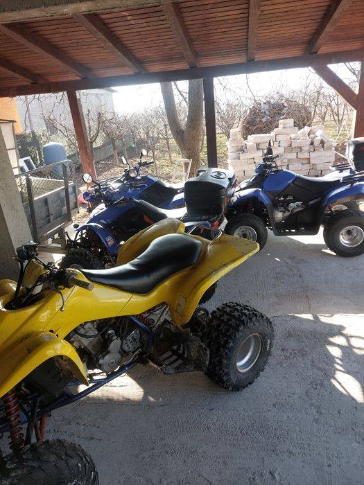 kymco mxu  300. 250 suzuki 450
