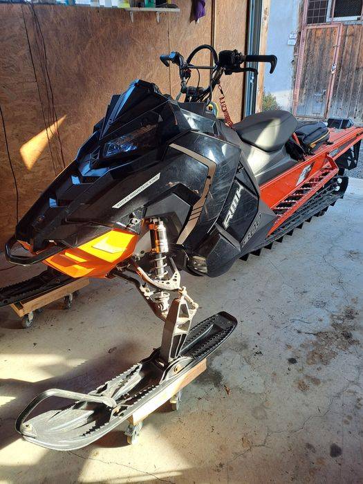 Snowmobil Polaris RMK 800 schimb cu Ktm 300 exc