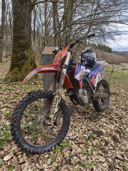 Cross KTM Sx-f 250 injecție 2013 schimb cu ATV