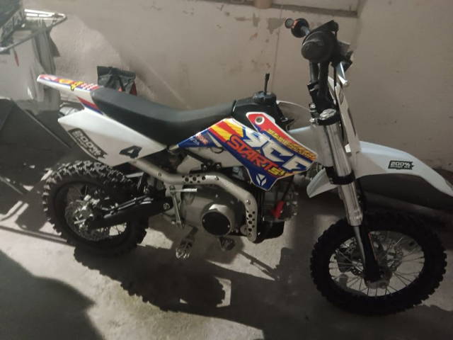 Vand motocicleta cross