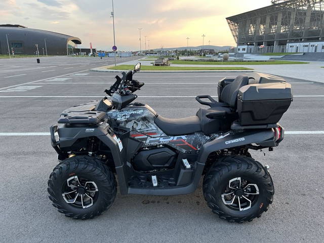 2025 CF MOTO 625 Overland NOU -290 km!!! Comuflaj