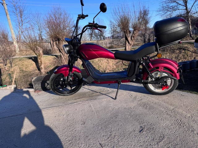 Scuter electric utilizat putin