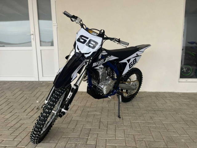 Motocicleta cross MZK Mikilon 250cc 21/18 4T benzina alb/negru