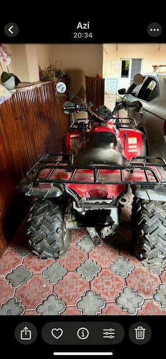 Vând ATV Linhai 300 2x4 an 2011, stare bună de funcționare 1700 euro.