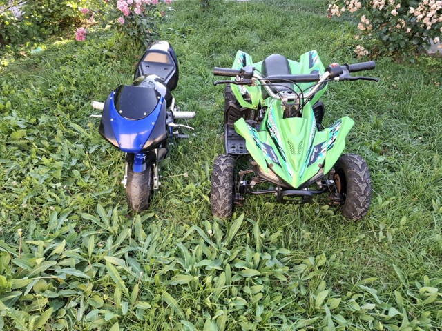 Atv și pcket bike,motor de 49cc