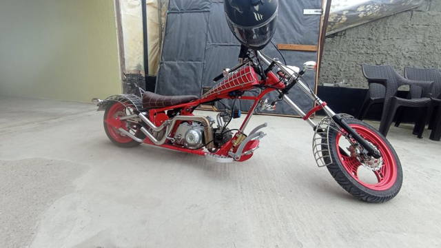 Mini Chopper Black widow