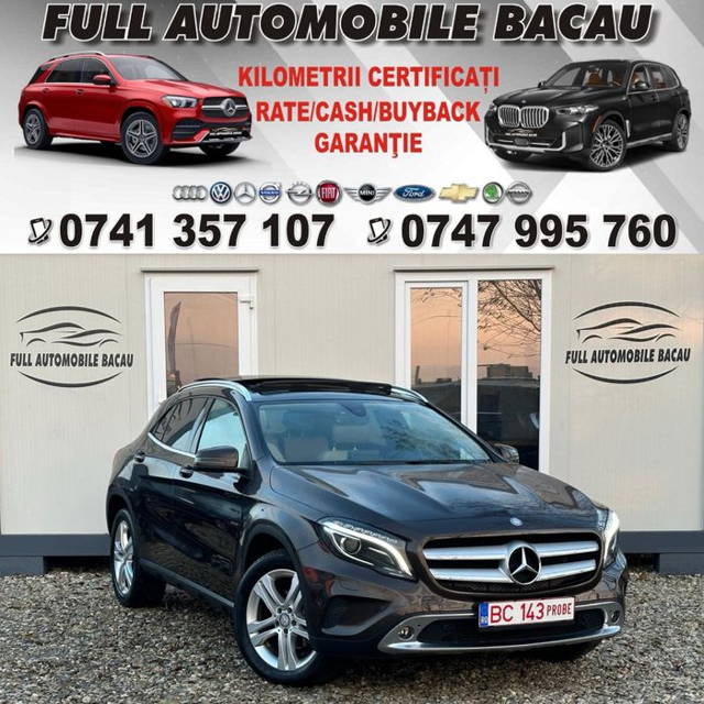 Mercedes GLA 2016 4 MATIC 2.2diesel Automat BuyBack/Rate cu avans 0!!!