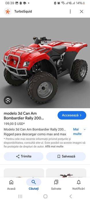 Vind atv bombadier rally
