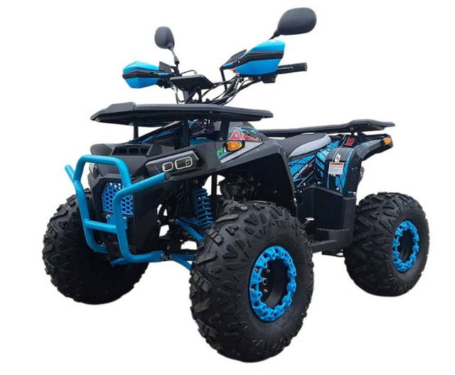 Atv NCX Angry 8" 125cc 4T benzina negru/albastru