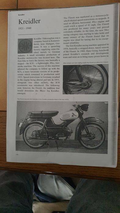 Vind moped Kreidler Florett