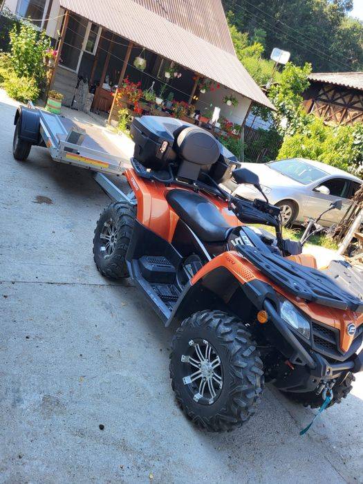 CfMoto 520l 2018 si remorca Meyer