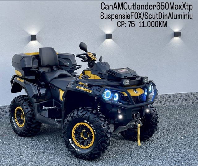Can Am Outlander 650MaxXtp / Servo / EvacuareDublă /