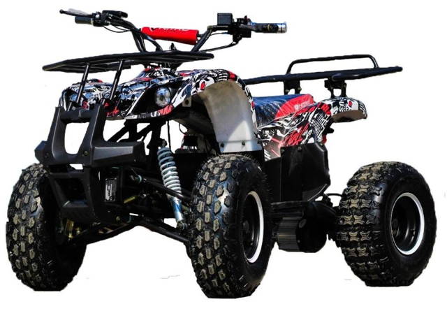 ATV electric NITRO Eco Toronto 1000W 48V 20Ah cu DIFERENTIAL #White