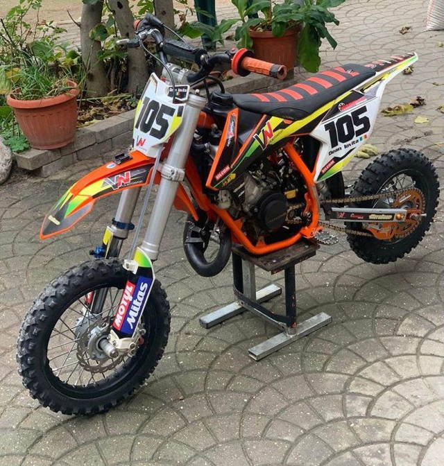 Ktm sx 50 motocicleta copii