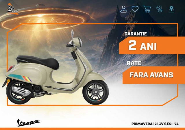Scuter Vespa Primavera 125 3V S E5+ '24