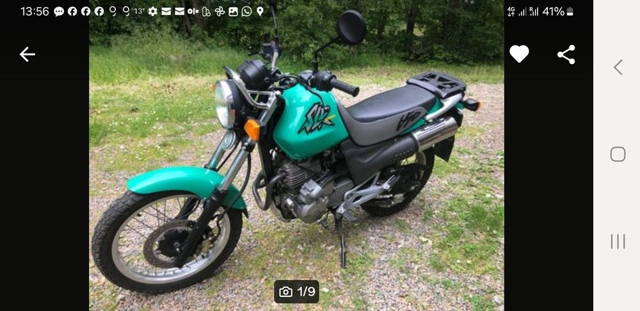 Vand Honda SLR 650 Enduro  9900 km