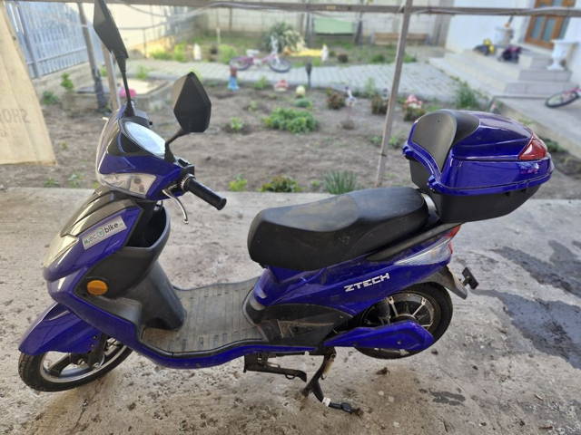 Scuter Electric, ZT-27, 48V-12AH  900W, 25 km/h, albastru_5000 lei