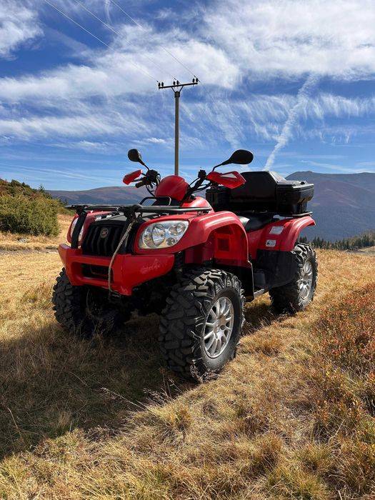 ATV CF Moto 500 Explorer - înmatriculat pe nr. Negru, cu Acte înregulă