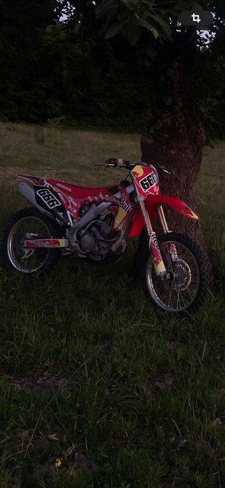Cross Honda crf 250R 2014