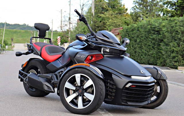 CAN AM SPYDER F3S / 2019 / 8100 KM / Personalizat / Negru Matt / 115CP