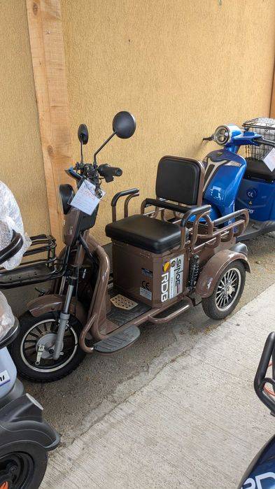 Triciclu Electric RDB SINOE PRO, fara permis, 1160W, 25km/h