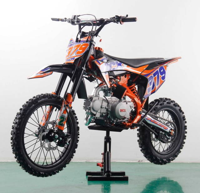Motocicleta cross Thor Evolution 17/14 125cc 4T portocaliu/negru