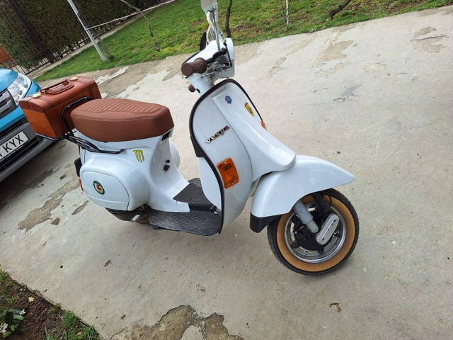 Vand,schimb cu motocicleta A1 (125cm3)Vespa PK 50 pregatita de sezon