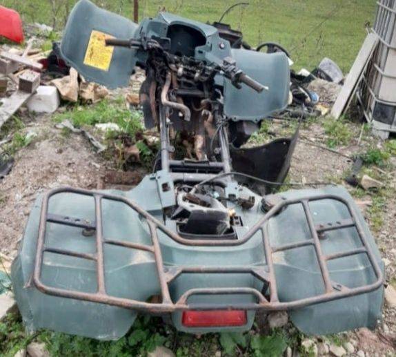 Atv bord kawasaki 650