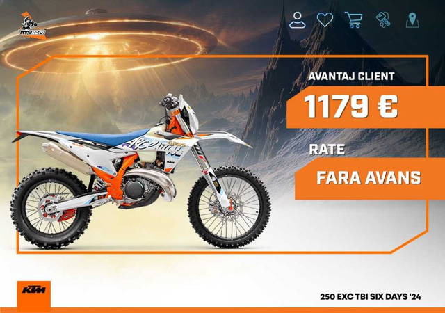 Motocicleta KTM 250 EXC TBI SIX DAYS '24