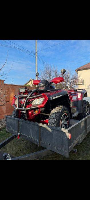 Can am outlander 800cc imatriculat nr negre!!