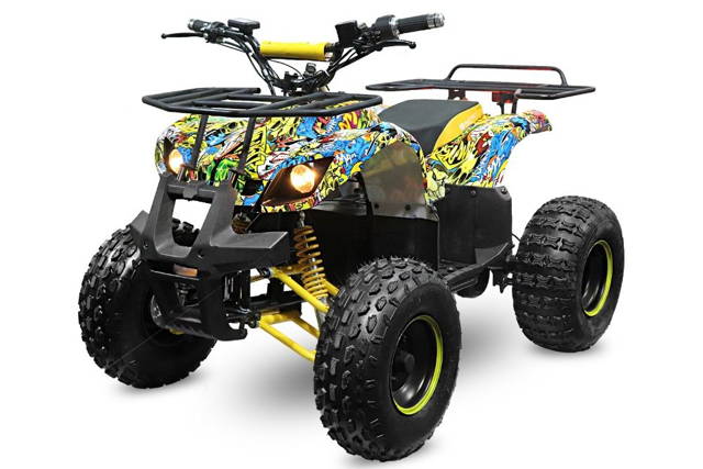 ATV electric NITRO Eco Toronto 1000W 48V 20Ah cu DIFERENTIAL #Yellow