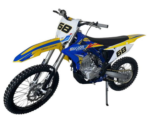 Motocicleta cross MZK Mikilon 250cc 21/18 4T benzina alb/negru