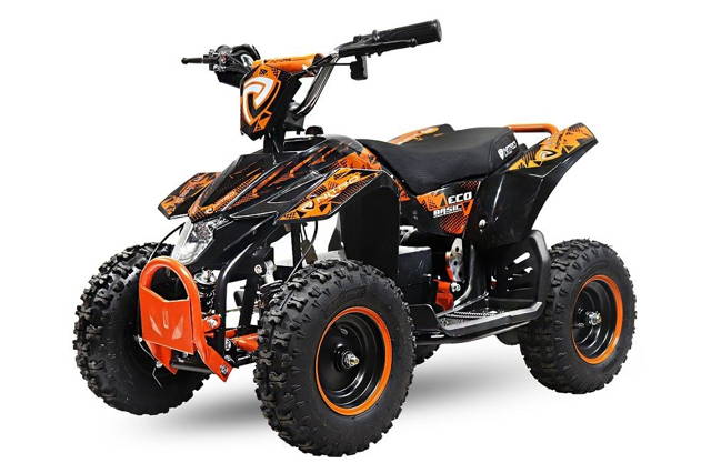 ATV Electric ECO Maddox 800W 6 inch cu 3 Viteze #Portocaliu