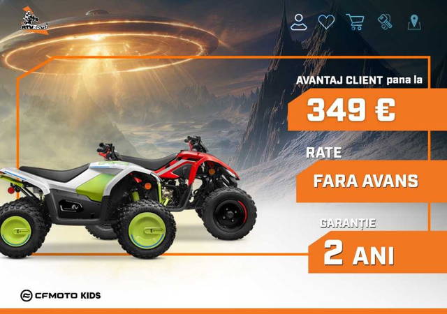 ATV de copii (CFMOTO,Can-am,Polaris,Kawasaki)