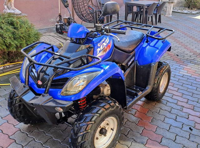 Atv kymco Mxu 250s. "Pt pretentiosi "