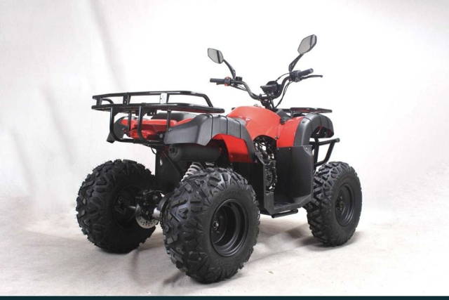ATV 200cc Roti 10 inch Sasiu Mare cu Spatar si Carlig Garantie 2 Ani