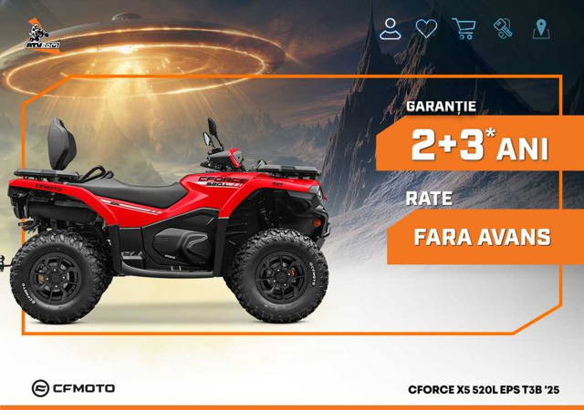 ATV CFMOTO CFORCE X5 520L EPS T3b '25 (Segway, CAN-AM)