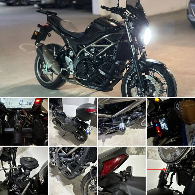 Suzuki SV650 AM4 + Accesorii