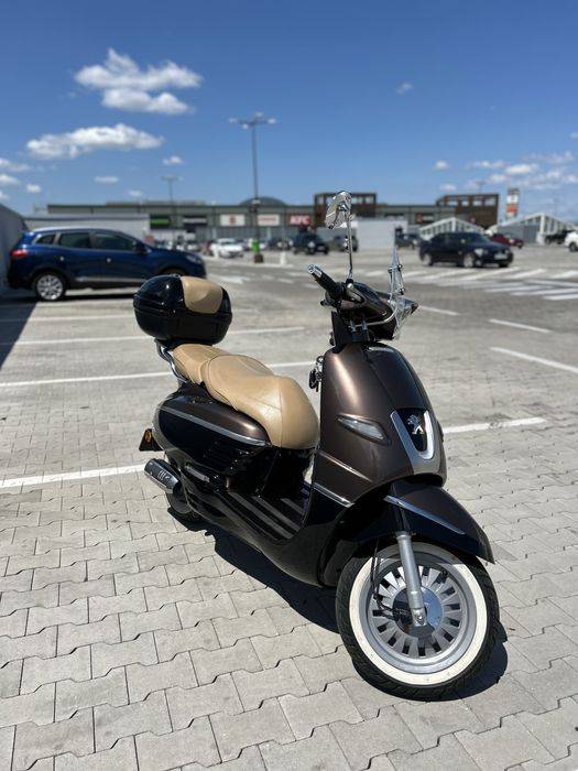 Scuter Peugeot Django 4T, 50cm, 2017 (2019)- model Retro