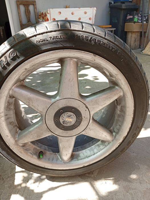 Vând jante cu Audi A4 cu tot cu cauciuc